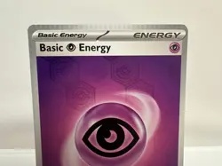 Crimped Psychic Energy 005 Shrouded FablePokemon TCG Reverse Holo Misprint - Image 5