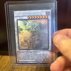 YGO Dimension of Chaos Scarlight Red Dragon Archfiend DOCS-EN046 Ghost 1st R5M8 - Image 1