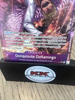 One Piece - Donquixote Doflamingo - Foil OP14–069 - Super Rare (SR) Alt Art - Image 3
