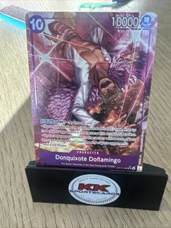 One Piece - Donquixote Doflamingo - Foil OP14–069 - Super Rare (SR) Alt Art - Image 4