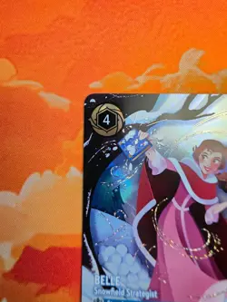 Disney Lorcana Winterspell Belle Snowfield Strategist 236/204 Enchanted Rare - Image 5