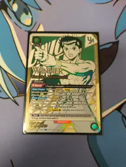 Union Arena Winner Yusuke Urameshi Rare Battle 038 Promo - Image 1