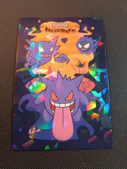 Pokemon 2025 Card Database Set Halloween Gengar Haunter Cracked Ice Holo Peru 2 - Image 1