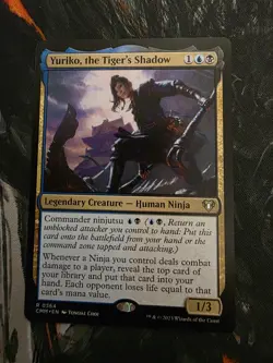 1x Yuriko, the Tiger's Shadow (364) Commander Masters LP MTG Magic x1 MKE - Image 1