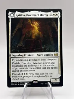 Katilda, Dawnhart Martyr 022/277 Innistrad: Crimson Vow VOW MTG NM - Image 1