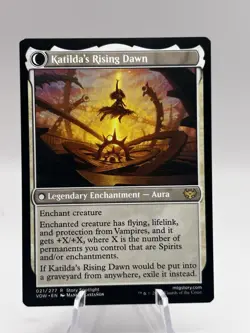Katilda, Dawnhart Martyr 022/277 Innistrad: Crimson Vow VOW MTG NM - Image 2