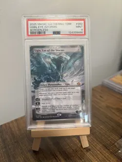 2025 MTG Ugin, Eye of the Storms #382 Borderless PSA 9 Mint – Tarkir Dragonstorm - Image 1
