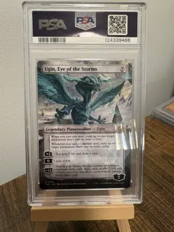 2025 MTG Ugin, Eye of the Storms #382 Borderless PSA 9 Mint – Tarkir Dragonstorm - Image 3