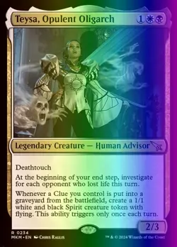 MTG Teysa, Opulent Oligarch (234/499) Murders at Karlov Manor NM FOIL - Image 1