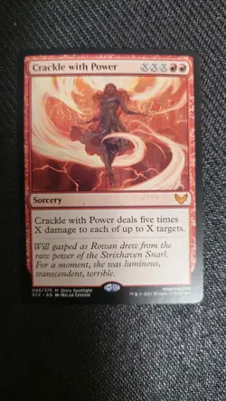Crackle with Power Strixhaven: School of Mages Regular - Image 1