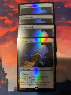 MTG Adventures in the Forgotten Realms Treasure Vault Foil x 4 - Image 1