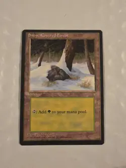 MTG Snow-Covered Forest Ice Age Regular - Image 1