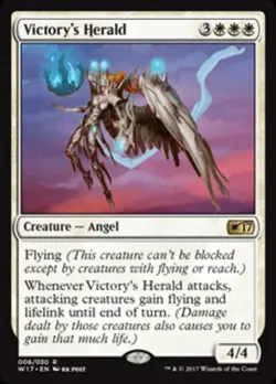 4x Victory's Herald (17) NM-Mint, English Unique & Misc Promos MTG Magic - Image 1