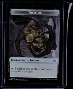 Treasure / Toy - Foil - Token - DSK - NM - MTG Magic the Gathering - Image 1