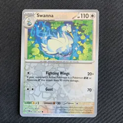 Swanna 140/167 Reverse Holo Pokemon TCG: Twilight Masquerade Near Mint (NM) - Image 1