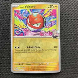 Iono's Voltorb 047/159 Reverse Holo Pokemon TCG: Journey Together Near Mint (NM) - Image 1