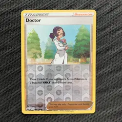 Doctor 134/198 Reverse Holo Pokemon TCG: Chilling Reign Near Mint - Image 1