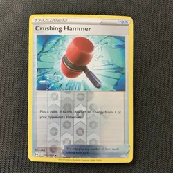 Crushing Hammer 125/159 Reverse Holo Pokemon TCG: Crown Zenith Near Mint - Image 1