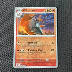 Volcarona 025/191 Reverse Holo Pokemon TCG: Surging Sparks Near Mint (NM) - Image 1