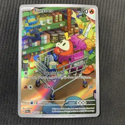 Fuecoco 201/193 Pokemon TCG: Paldea Evolved Near Mint (NM) Illustration Rare - Image 1