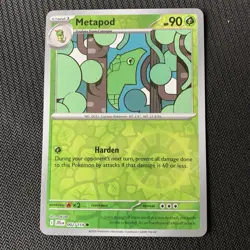 Metapod 002/159 Reverse Holo Pokemon TCG: Journey Together Near Mint (NM) - Image 1