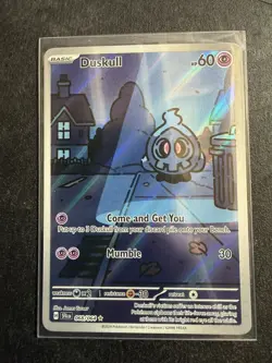 Pokemon Shrouded Fable Duskull 068/064 Illustration Art Rare Card NM - Image 3
