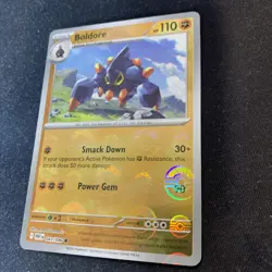 Pokemon TCG Boldore 047/086 Pokeball Pattern SV White Flare NM - Image 4