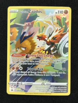 Pokemon TCG 3 Galarian Legendary Birds- Articuno, Zapdos, Moltres Promo Cards - Image 4
