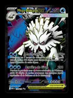 Carte Pokemon Mega-Blizzaroi-EX 157/132 Mega-Evolution Francais - Image 1