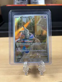 Pokemon TCG Mimikyu Scarlet & Violet Promo Pokemon Center NM - Image 1