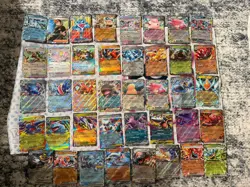 Pokemon Card Lot 79 OFFICIAL TCG Cards + Ultra Rare | VMAX GX EX VSTAR OR V! - Image 2