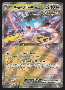 SV: Scarlet & Violet Promo Cards Raging Bolt ex #145 Promo Pokemon Card - Image 1