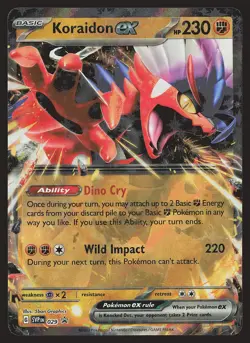 SV: Scarlet & Violet Promo Cards Koraidon ex #029 Promo Pokemon Card - Image 1