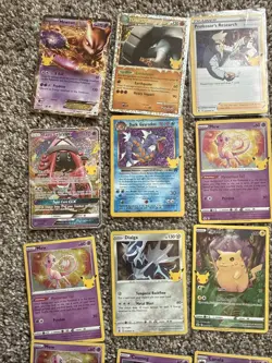 HUGE Pokemon Celebration Card Lot! Over 30 Cards! - Image 2