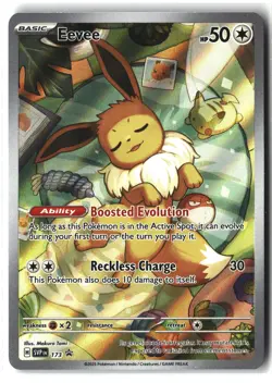Eevee ⭐ 173 Holo Promo Scarlet & Violet 2023 Pokemon NM - Image 1