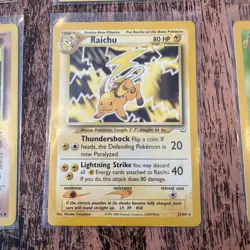 Pokemon TCG Base Set Lot of 12 Cards Holo Muk 13/62 Non-holo Pikachu 82/132 - Image 4