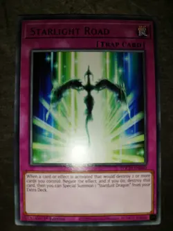 Starlight Road - TOCH-EN060 - Rare - 1st Edition - Yugioh TCG Stardust Dragon NM - Image 1