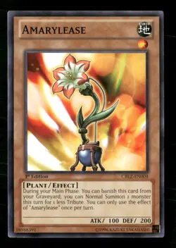 Amarylease #CBLZ-EN004 Yugioh 1st Edition - Image 1