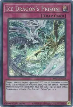 x1 Ice Dragon's Prison - MP21-EN155 - Prismatic Secret Rare - 1st Edition Yu-Gi- - Image 1