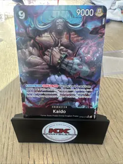 One Piece - Kaido - OP08-079 - SR AA Super Rare English Near Mint TCG - Image 1