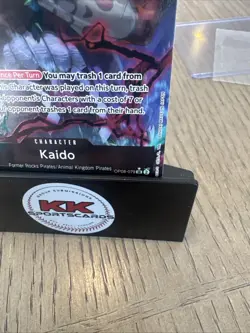 One Piece - Kaido - OP08-079 - SR AA Super Rare English Near Mint TCG - Image 2