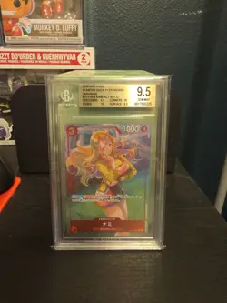 2024 One Piece Japanese Starter Deck 21 Ex Gear5 Alt Art Nami #ST21009 BGS 9.5 - Image 1
