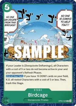One Piece Birdcage (OP05-040/258) OP05 Awakening of the New Era LP - Image 1