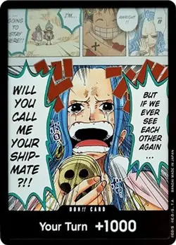One Piece DON!! Card (/202) OP04 Kingdoms of Intrigue LP FOIL - Image 1