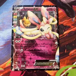 Pokemon Card Sylveon EX RC21/RC32 XY Generations Radiant Collection Near Mint - Image 1