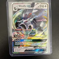 Silvally GX 116/156 Sm-Ultra Prism Holo Pokemon TCG Trading Card NM - Image 1