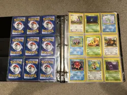 Vintage Pokemon Cards Binder Collection Lot of 351 Cards - Image 3