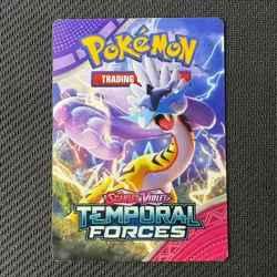 Raging Bolt Trainer Tips Card Pokemon TCG: Temporal Forces Near Mint (NM) - Image 1