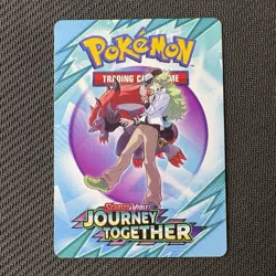 N's Zoroark Trainer Tips Card Pokemon TCG: Journey Together Near Mint (NM) - Image 1