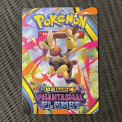 Mega Lopunny Trainer Tips Card Pokemon TCG: Phantasmal Flames Near Mint (NM) - Image 1